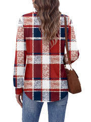 Fantaslook V Neck Button Sweatshirt for Women Pullover Long Sleeve Shirts Fall Fashion Tunic Tops