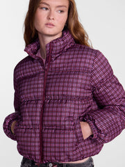 No Boundaries Bubble Hem Puffer Jacket, Women's and Women's Plus XXS-4X