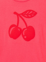 Wonder Nation Girls Embroidered Graphic T-Shirt with Short Sleeves, Sizes 4-18 & Plus