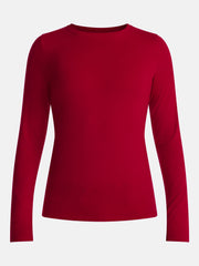 No Boundaries Women's Long-Sleeve Crewneck Tee