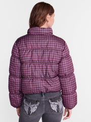 No Boundaries Bubble Hem Puffer Jacket, Women's and Women's Plus XXS-4X