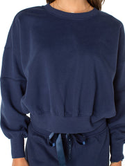 Celebrity Pink Women's and Women's Plus Oversized Boyfriend Sweatshirt, Sizes XS-4X