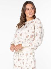 Celebrity Pink Women's and Women's Plus Oversized Boyfriend Sweatshirt, Sizes XS-4X