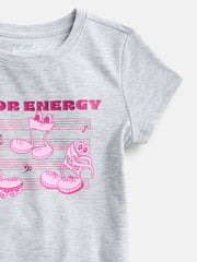Wonder Nation Girls Embroidered Graphic T-Shirt with Short Sleeves, Sizes 4-18 & Plus