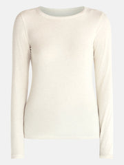 No Boundaries Women's Long-Sleeve Crewneck Tee