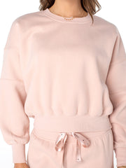 Celebrity Pink Women's and Women's Plus Oversized Boyfriend Sweatshirt, Sizes XS-4X