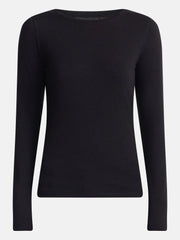 No Boundaries Women's Long-Sleeve Crewneck Tee