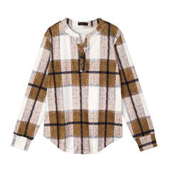 Fantaslook V Neck Button Sweatshirt for Women Pullover Long Sleeve Shirts Fall Fashion Tunic Tops