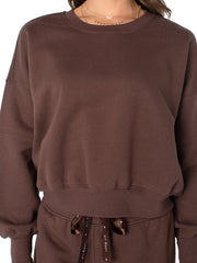 Celebrity Pink Women's and Women's Plus Oversized Boyfriend Sweatshirt, Sizes XS-4X