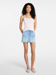 No Boundaries Ribbed Cami Top, Women's XXS-XXL
