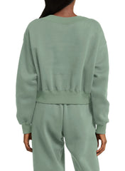 DOKOTOO Sweatsuits for Women 2 Piece Outfits Oversized Casual V Neck Sweatshirt with Wide Leg Sweatpants Tracksuit Jogger Set