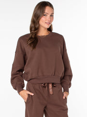 Celebrity Pink Women's and Women's Plus Oversized Boyfriend Sweatshirt, Sizes XS-4X