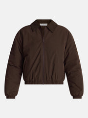 No Boundaries Boxy Puffer Barn Jacket, Women's and Women's Plus XXS-4X