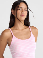 No Boundaries Women's Scoop Neck Camisole, Sizes XXS-XXL