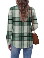 Fantaslook V Neck Button Sweatshirt for Women Pullover Long Sleeve Shirts Fall Fashion Tunic Tops