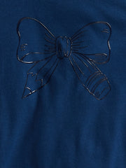 Wonder Nation Girls Embroidered Graphic T-Shirt with Short Sleeves, Sizes 4-18 & Plus