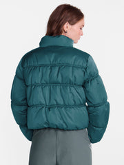 No Boundaries Bubble Hem Puffer Jacket, Women's and Women's Plus XXS-4X