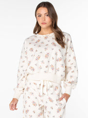 Celebrity Pink Women's and Women's Plus Oversized Boyfriend Sweatshirt, Sizes XS-4X