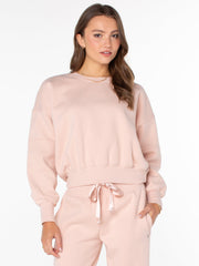 Celebrity Pink Women's and Women's Plus Oversized Boyfriend Sweatshirt, Sizes XS-4X