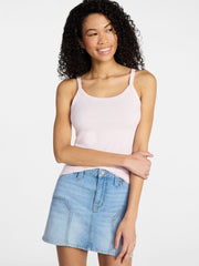No Boundaries Ribbed Cami Top, Women's XXS-XXL