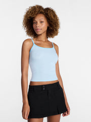 No Boundaries Women's Scoop Neck Camisole, Sizes XXS-XXL