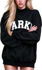 PARKE Embroidered Sweatshirt – Unisex Casual Lightweight Top – Factory Direct