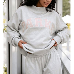 PARKE Embroidered Sweatshirt – Unisex Casual Lightweight Top – Factory Direct