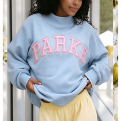 PARKE Embroidered Sweatshirt – Unisex Casual Lightweight Top – Factory Direct