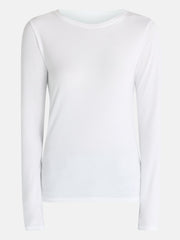 No Boundaries Women's Long-Sleeve Crewneck Tee