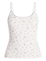 No Boundaries Women's Pointelle Tank Top, Vivid White, Sizes XXS-XXL