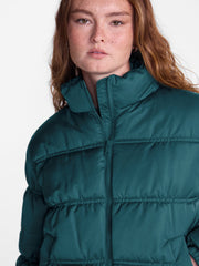 No Boundaries Bubble Hem Puffer Jacket, Women's and Women's Plus XXS-4X