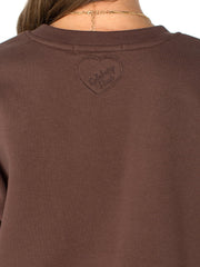 Celebrity Pink Women's and Women's Plus Oversized Boyfriend Sweatshirt, Sizes XS-4X