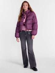 No Boundaries Bubble Hem Puffer Jacket, Women's and Women's Plus XXS-4X