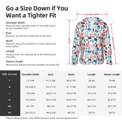 Xecao Sport Items for Sun Shirt-A lightweight, Hoodie-Style Long-Sleeve UV Protection Garment Designed for Other Outdoor Activities. -Large