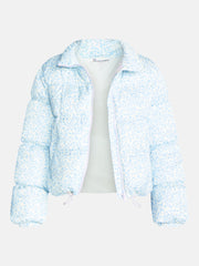 No Boundaries Bubble Hem Puffer Jacket, Women's and Women's Plus XXS-4X
