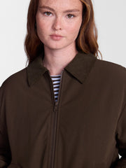 No Boundaries Boxy Puffer Barn Jacket, Women's and Women's Plus XXS-4X