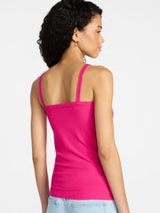 No Boundaries Ribbed Cami Top, Women's XXS-XXL