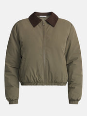 No Boundaries Boxy Puffer Barn Jacket, Women's and Women's Plus XXS-4X
