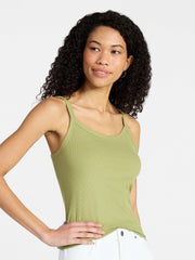 No Boundaries Ribbed Cami Top, Women's XXS-XXL