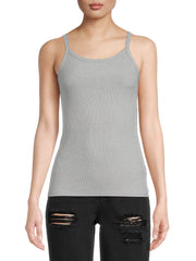 No Boundaries Ribbed Cami Top, Women's XXS-XXL