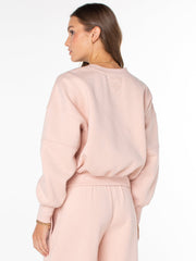 Celebrity Pink Women's and Women's Plus Oversized Boyfriend Sweatshirt, Sizes XS-4X