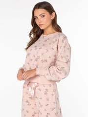 Celebrity Pink Women's and Women's Plus Oversized Boyfriend Sweatshirt, Sizes XS-4X