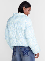 No Boundaries Bubble Hem Puffer Jacket, Women's and Women's Plus XXS-4X