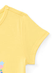 Wonder Nation Girls Embroidered Graphic T-Shirt with Short Sleeves, Sizes 4-18 & Plus